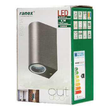 RA-5000331 Led wandlamp voor buiten 6 w 230 lm donkergrijs Verpakking foto